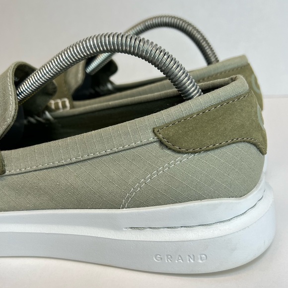 Cole Haan GrandPro Rally Mens Size 8 Loafers Canvas Comfort Sneaker Light Olive main image 7
